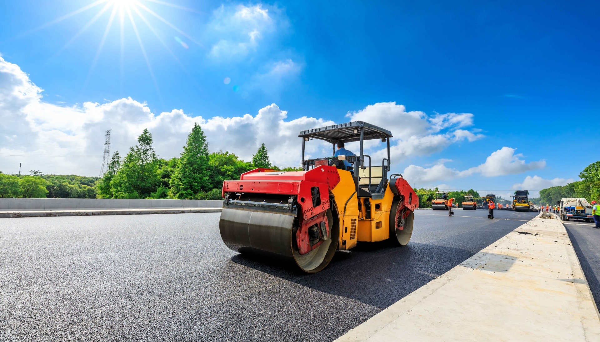 Smooth asphalt paving in Birmingham, AL creates durable surfaces.